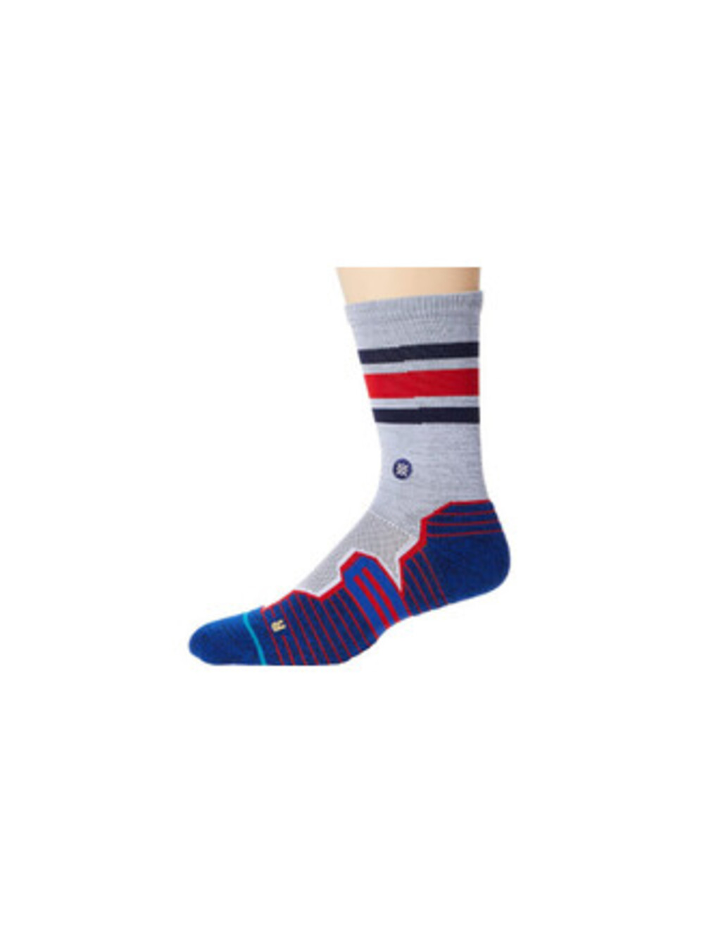 Stance Boyd MTN Heather Grey MD (US Men's Shoe 6-8.5, Women's Shoe 8-10.5)